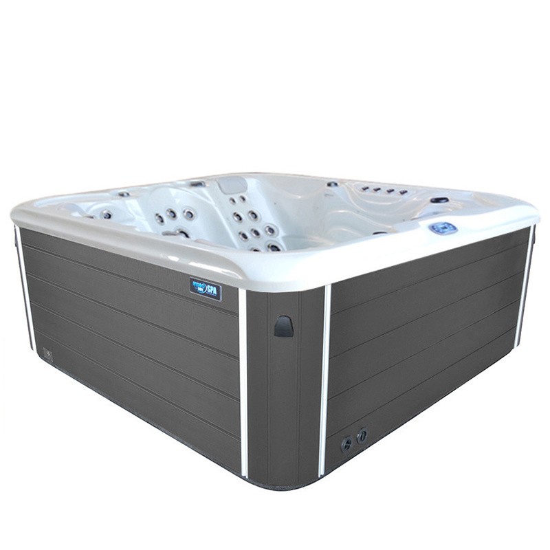 JACUZZI OGRODOWE WANNA SPA560 BIAŁA PERŁA OBUDOWA SZARA 220x220 CM JACUZZI OGRODOWE WANNA SPA560 BIAŁA PERŁA OBUDOWA SZARA 220x220 CM