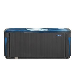 JACUZZI OGRODOWE WANNA SPA561 NIEBIESKA FALA OCEANU OBUDOWA ANTRACYT 210x210 CM