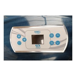 JACUZZI OGRODOWE WANNA SPA561 NIEBIESKA FALA OCEANU OBUDOWA ANTRACYT 210x210 CM