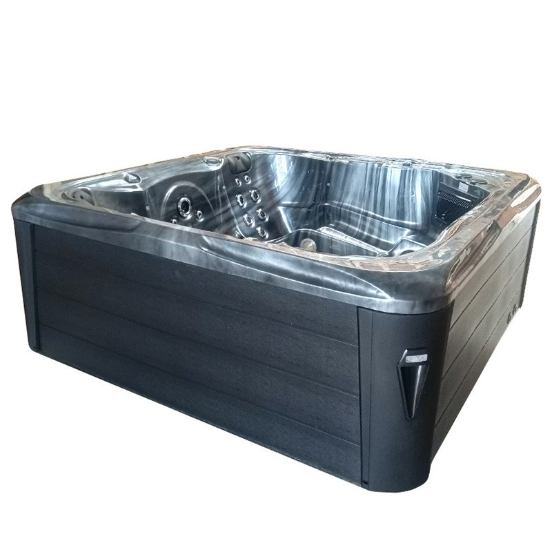 JACUZZI OGRODOWE WANNA SPA562 CZARNA FALA OCEANU OBUDOWA CZARNA 230x230 CM JACUZZI OGRODOWE WANNA SPA562 CZARNA FALA OCEANU OBUDOWA CZARNA 230x230 CM