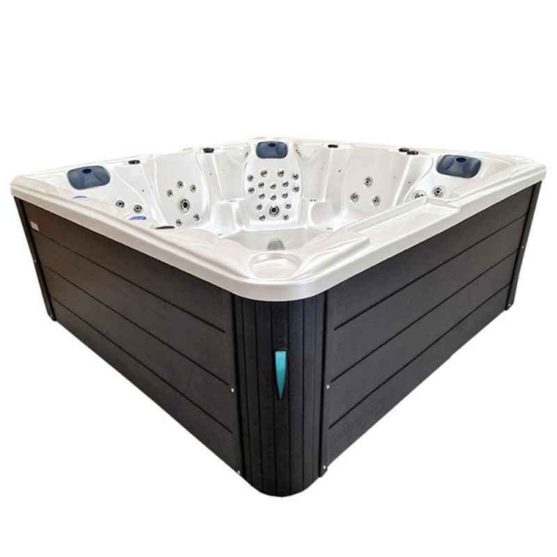 JACUZZI OGRODOWE WANNA SPA702 BIAŁA PERŁA OBUDOWA ANTRACYT 230x230 CM JACUZZI OGRODOWE WANNA SPA702 BIAŁA PERŁA OBUDOWA ANTRACYT 230x230 CM