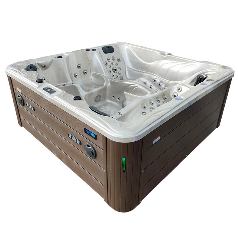 JACUZZI OGRODOWE WANNA SPA702 CAPPUCCINO OBUDOWA KAWA 230x230 CM JACUZZI OGRODOWE WANNA SPA702 CAPPUCCINO OBUDOWA KAWA 230x230 CM