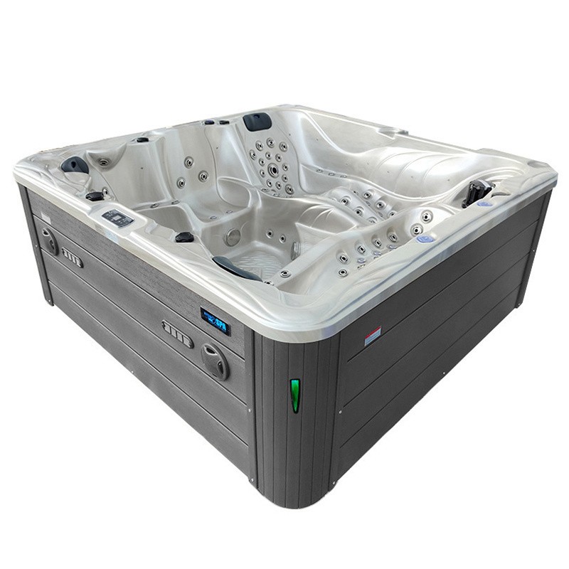 JACUZZI OGRODOWE WANNA SPA702 CAPPUCCINO OBUDOWA SZARA 230x230 CM JACUZZI OGRODOWE WANNA SPA702 CAPPUCCINO OBUDOWA SZARA 230x230 CM