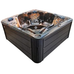 JACUZZI OGRODOWE WANNA SPA702 MAGMA GOLD OBUDOWA ANTRACYT 230x230 CM