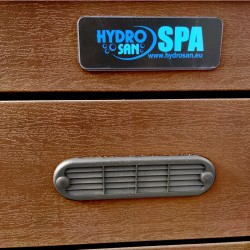 JACUZZI OGRODOWE WANNA SPA705 CAPPUCCINO OBUDOWA KAWA 210x170 CM