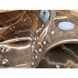 JACUZZI OGRODOWE WANNA SPA705 MAGMA GOLD OBUDOWA KAWA 210x170 CM