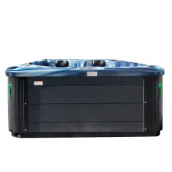 JACUZZI OGRODOWE WANNA SPA705 NIEBIESKA FALA OCEANU OBUDOWA ANTRACYT 210x170 CM
