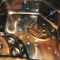 JACUZZI OGRODOWE WANNA SPA741 MAGMA GOLD OBUDOWA ANTRACYT 200x200 CM