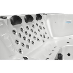 JACUZZI OGRODOWE WANNA SPA743R ECO CAPPUCCINO OBUDOWA KAWA 220x220 CM