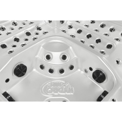 JACUZZI OGRODOWE WANNA SPA743R ECO CAPPUCCINO OBUDOWA KAWA 220x220 CM