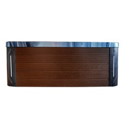 JACUZZI OGRODOWE WANNA SPA744 NIEBIESKA FALA OCEANU OBUDOWA KAWA 210x210 CM