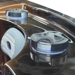 JACUZZI OGRODOWE WANNA SPA747 MAGMA GOLD OBUDOWA BRĄZOWA DESKA F21 210x210 CM