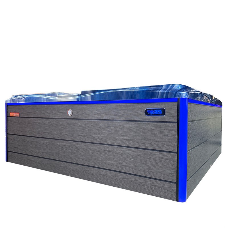 JACUZZI OGRODOWE WANNA SPA748 NIEBIESKA FALA OCEANU OBUDOWA SZARA DESKA F24 230x230 CM JACUZZI OGRODOWE WANNA SPA748 NIEBIESKA FALA OCEANU OBUDOWA SZARA DESKA F24 230x230 CM