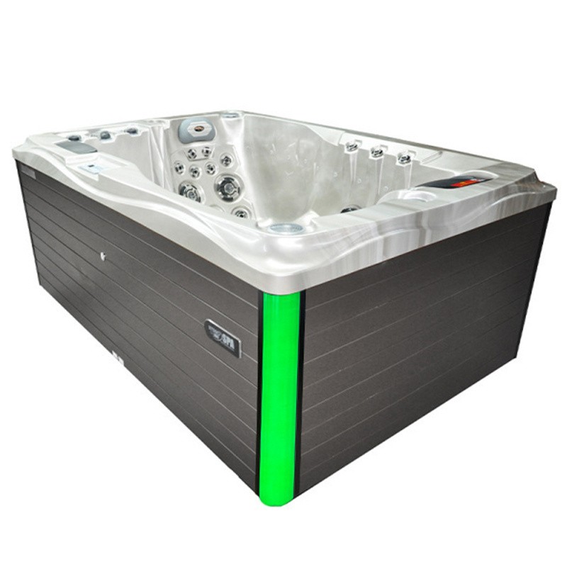 JACUZZI OGRODOWE WANNA SPA749 CAPPUCINO OBUDOWA SZARA 200x135 CM 230V JACUZZI OGRODOWE WANNA SPA749 CAPPUCINO OBUDOWA SZARA 200x135 CM 230V