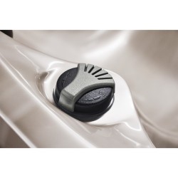 JACUZZI OGRODOWE WANNA SPA750 CAPPUCINO OBUDOWA ANTRACYT 200x200 CM