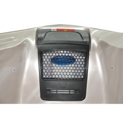 JACUZZI OGRODOWE WANNA SPA750 CAPPUCINO OBUDOWA ANTRACYT 200x200 CM
