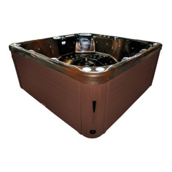 JACUZZI OGRODOWE WANNA SPA750 MAGMA GOLD OBUDOWA KAWA 200x200 CM