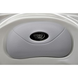 JACUZZI OGRODOWE WANNA SPA751 BIAŁA PERŁA OBUDOWA ANTRACYT 210x210 CM