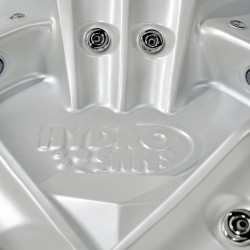 JACUZZI OGRODOWE WANNA SPA751 BIAŁA PERŁA OBUDOWA KAWA 210x210 CM