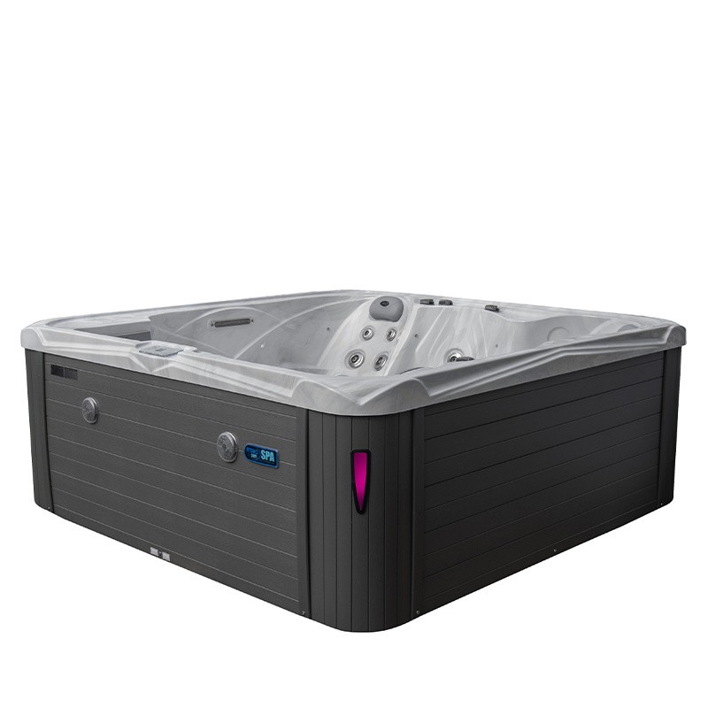 JACUZZI OGRODOWE WANNA SPA751 BIAŁY MARMUR OBUDOWA SZARA 210x210 CM JACUZZI OGRODOWE WANNA SPA751 BIAŁY MARMUR OBUDOWA SZARA 210x210 CM