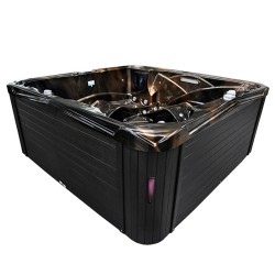 JACUZZI OGRODOWE WANNA SPA751 MAGMA GOLD OBUDOWA ANTRACYT 210x210 CM