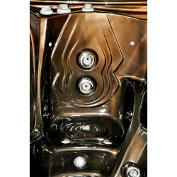 JACUZZI OGRODOWE WANNA SPA751 MAGMA GOLD OBUDOWA KAWA 210x210 CM