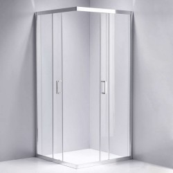 KABINA PRYSZNICOWA KWADRATOWA	KZ102A CHROM 80x80 CM