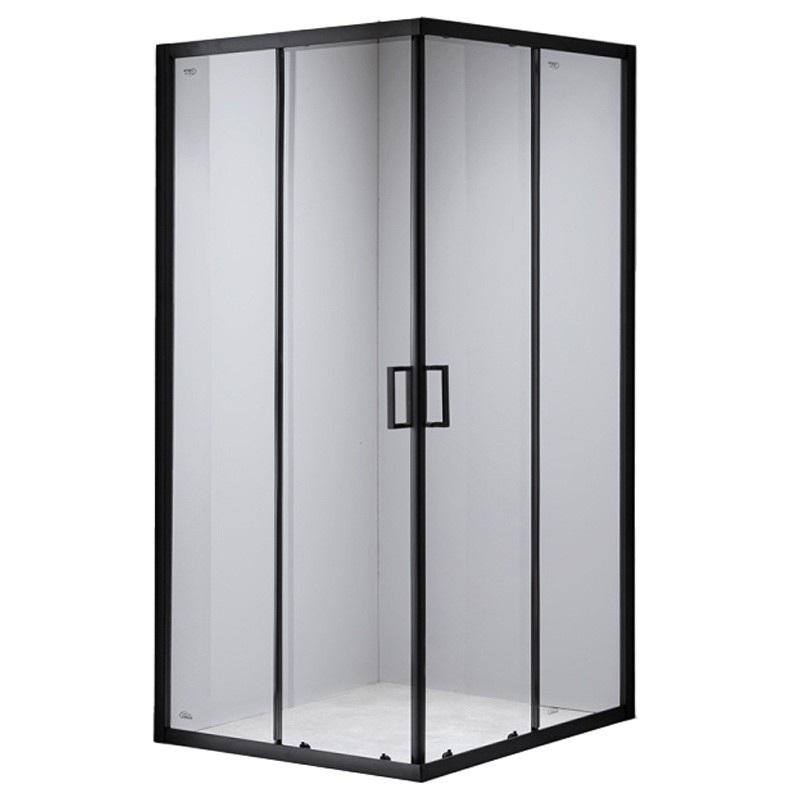 KABINA PRYSZNICOWA KWADRATOWA BL31A CZARNA 80x80 CM KABINA PRYSZNICOWA KWADRATOWA BL31A CZARNA 80x80 CM