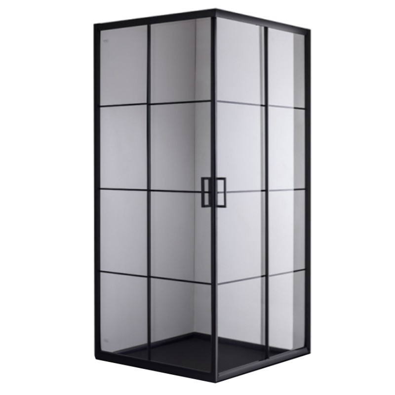 KABINA PRYSZNICOWA KWADRATOWA BL32B CZARNA 90x90 CM KABINA PRYSZNICOWA KWADRATOWA BL32B CZARNA 90x90 CM
