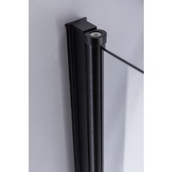 KABINA PRYSZNICOWA KWADRATOWA BS04A CZARNA 80x80 CM