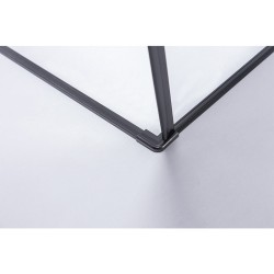 KABINA PRYSZNICOWA KWADRATOWA BS04A CZARNA 80x80 CM