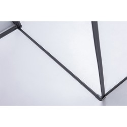 KABINA PRYSZNICOWA KWADRATOWA BS04A CZARNA 80x80 CM