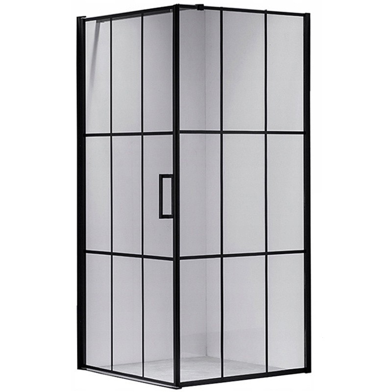 KABINA PRYSZNICOWA KWADRATOWA BS13A CZARNA 80x80 CM KABINA PRYSZNICOWA KWADRATOWA BS13A CZARNA 80x80 CM