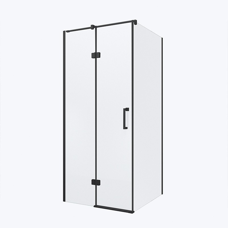 KABINA PRYSZNICOWA KWADRATOWA KZ01C CZARNA 90x90 CM KABINA PRYSZNICOWA KWADRATOWA KZ01C CZARNA 90x90 CM