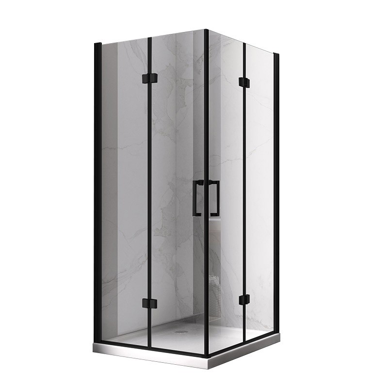 KABINA PRYSZNICOWA KWADRATOWA KZ08C CZARNA 90x90 CM KABINA PRYSZNICOWA KWADRATOWA KZ08C CZARNA 90x90 CM