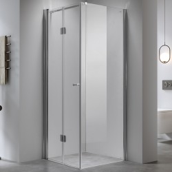 KABINA PRYSZNICOWA KWADRATOWA KZ1180B CHROM 90x90 CM