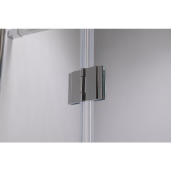 KABINA PRYSZNICOWA KWADRATOWA KZ1180B CHROM 90x90 CM