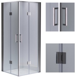 KABINA PRYSZNICOWA KWADRATOWA KZ1270A CHROM 70x70 CM