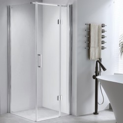KABINA PRYSZNICOWA KWADRATOWA KZ1390B CHROM 90x90 CM