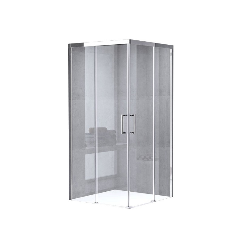 KABINA PRYSZNICOWA KWADRATOWA KZ90B CHROM 90x90 CM KABINA PRYSZNICOWA KWADRATOWA KZ90B CHROM 90x90 CM