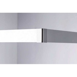KABINA PRYSZNICOWA KWADRATOWA KZ90B CHROM 90x90 CM