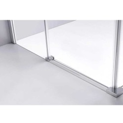 KABINA PRYSZNICOWA KWADRATOWA KZ90B CHROM 90x90 CM