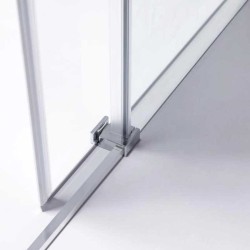 KABINA PRYSZNICOWA KWADRATOWA KZ90B CHROM 90x90 CM