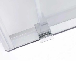 KABINA PRYSZNICOWA KWADRATOWA KZ90B CHROM 90x90 CM