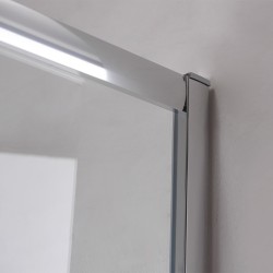 KABINA PRYSZNICOWA KWADRATOWA KZ93A CHROM 80x80 CM