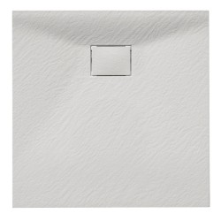 KABINA PRYSZNICOWA KWADRATOWA Z BRODZIKIEM BL30B/JUKO CZARNA/BIAŁY 90x90 CM