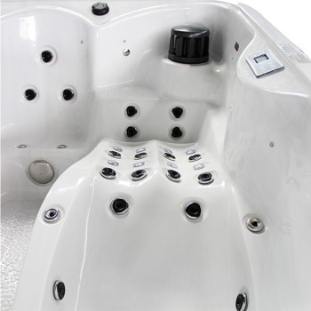 JACUZZI OGRODOWE WANNA SPA606 220x220 NORDIC biała