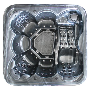 JACUZZI OGRODOWE WANNA SPA606 220x220 NORDIC czarna