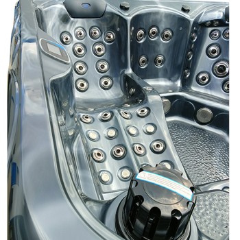 JACUZZI OGRODOWE WANNA SPA606 220x220 NORDIC czarna