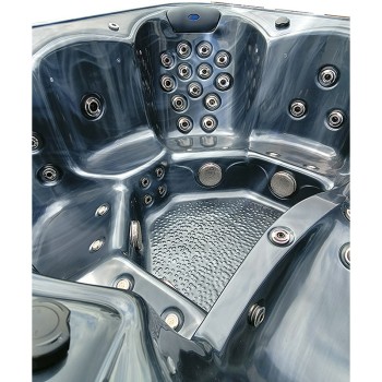 JACUZZI OGRODOWE WANNA SPA606 220x220 NORDIC czarna